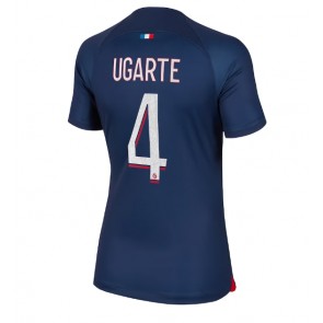 Paris Saint-Germain Manuel Ugarte #4 Koszulka Podstawowych Kobiety 2023-24 Krótki Rękaw